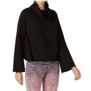 Ideology Cowl neck Velour Trip Top - XL